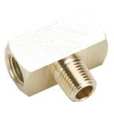 Female Pipe to Male Pipe - Branch Tee - Brass Pipe Fittings